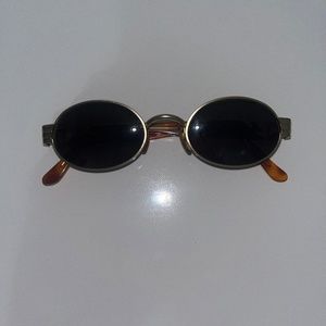Emporio Armani 1997 Vintage Sunglasses Unisex Gold Eagle 054-S